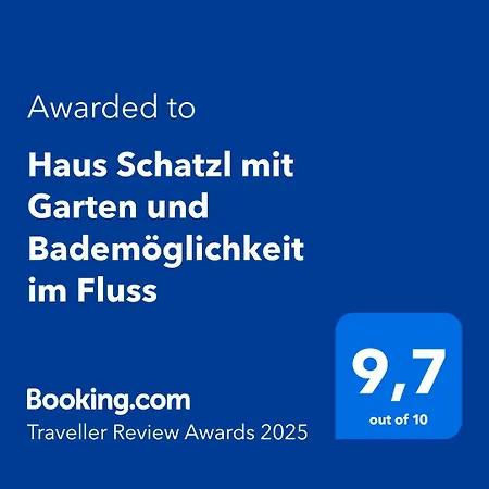 Haus Schatzl Mit Gartenanteil Und Bademöglichkeit Im Fluss Apartment